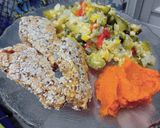 Foto del paso 4 de la receta: Patitas de arvejas texturizada 🌱 vengan y sin tacc