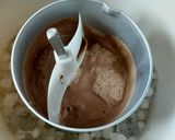 A picture of step 4 of CHOCO COFFEE CASHEW Ice cream (Traditional Indian Ice cream in kothi).