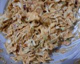 A picture of step 2 of Cabbage pakore.