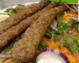 A picture of step 4 of Kofta Kebab.