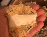 Foto del paso 2 de la receta: Milanesa de soja rellena 🧀