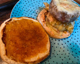 Foto del paso 7 de la receta: Doble Cheeseburger con huevo y salsa rosa ahumada ❌⭕️ Style