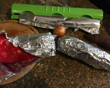 Foto del paso 1 de la receta: Bondiola con costra picante y verduras al plomo (fácil)
