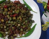 A picture of step 9 of 🌸💮Fry Okra🌸💮.