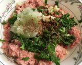 A picture of step 5 of Eggplant with Kofta.