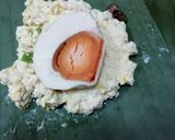 Foto langkah ke 5 dari resep Pepes Tahu Telur Asin.