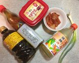 韓式辣醬冷拌麵的食譜步驟1照片