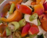 Töltött cukkini darált hússal sok sajttal 🥂🥂 recept fázis 3 fotója