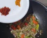 A picture of step 4 of Sweet potato masala fry.