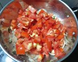 A picture of step 3 of Tomato onion Thokku.