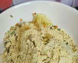 A picture of step 3 of Veg seekh kabab.