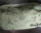A picture of step 2 of Bajra-Palak Paratha.