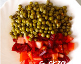 Foto del paso 5 de la receta: Guisantes con remolacha y tomate