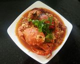 Hình bước làm 11 của món Cua sốt ớt Singapore
