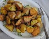 صورة لخطوة 3 من وصفة بطاطا حاره بالثوم والاعشاب 😋