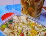 Hình bước làm 4 của món Chân gà ngâm sả tắc