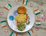 তিরঙ্গা প্যানকেক(tiranga pancake recipe in Bengali) রেসিপির ধাপ 6 ছবি