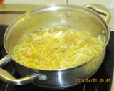 Sonkás-tojáskrémes bagett recept fázis 1 fotója