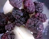 عکس مرحله 1 از دستور اسموتی موز و شاتوت 🍷