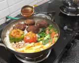 A picture of step 9 of Veg Sizzler with Homemade Barbecue Sauce Without Sizzler Plate!!.