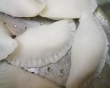 A picture of step 19 of Bihari Dal Pitha.