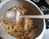 A picture of step 4 of Chickpea rice.