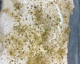 Pas rețetă Ruladă de bezea cu cremă de mascarpone și curd de lămâie! 7 fotografie