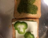 A picture of step 3 of Veg cheese Grill Sandwich.