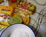 Foto langkah ke 4 dari resep Bakpao Pandan isi Selai Nanas dan Selai Coklat (No Mixer).