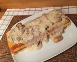 Foto del paso 11 de la receta: Pastel de pisto con salsa de champiñones 