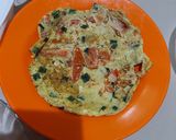 Foto langkah ke 4 dari resep Omlet/Omelet/Omelette Telur Tomat Mantul.