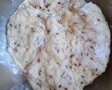 Foto del paso 1 de la receta: Torta de queso y cebolla de masa con mix de semillas de lino y sésamo.😍💫😍💫😍💫