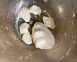 A picture of step 2 of Mochi Dumplings in Ginger Syrup.
