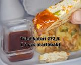 Foto langkah ke 5 dari resep Martabak telur sehat.