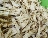 A picture of step 3 of Oaxacan Mole Tamales ✨.