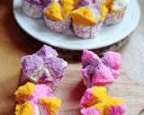 Foto langkah ke 6 dari resep Bolu Kukus Mekar anti gagal tanpa Soda.