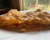 Foto del paso 14 de la receta: Empanada gigante de atún con masa de hojaldre