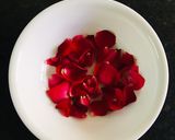 A picture of step 2 of Homemade dry rose petals.