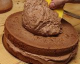 Tejszínes csokoládétorta recept fázis 7 fotója