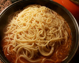 Foto del paso 20 de la receta: Espaguetis en salsa caprichosa