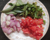 மசூர் பருப்பு, முட்டைக்கோஸ் (Masoor dal Cabbage sambar recipe in tamil) ரெசிபி ஸ்டேப் 2 புகைப்படம்