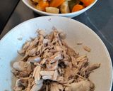 Foto del paso 6 de la receta: Puré de pollo