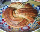 Foto del paso 14 de la receta: Corona trenzada de pan con pesto
