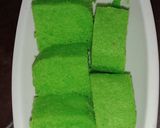 Foto langkah ke 8 dari resep Bolu pandan kukus.
