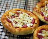 Roti Pizza Mini Super Empukk puk puk langkah memasak 7 foto
