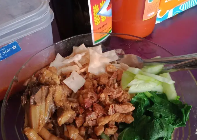 Langkah-langkah untuk membuat Cara bikin Mie ayam rumahan