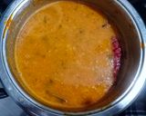 A picture of step 4 of Raseele Aloo / Potato Curry.