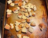 A picture of step 2 of Left over bun breadcrumbs.