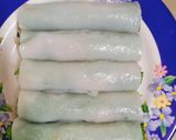 Hình bước làm 5 của món Phở cuộn