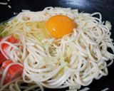 รูปขั้นตอนการทำที่ 4 ของ หมี่จุกผัดไข่ง่ายๆ (หมี่จุกไก่ไทยพิษณุโลก)